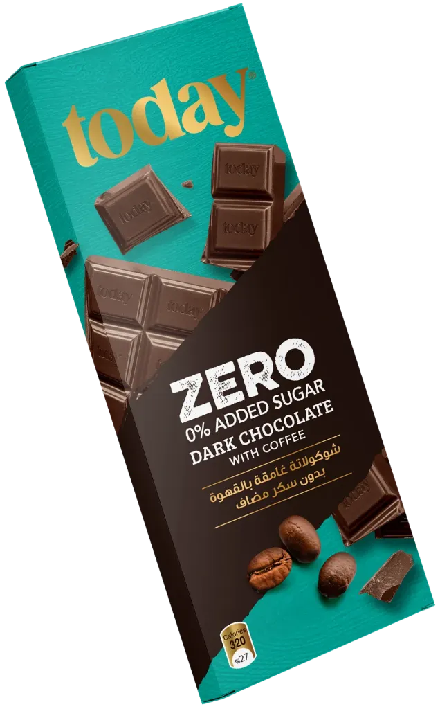[CHOC-11] TODAY Zero Dark Chocolate With Coffee N.A.S. 60g