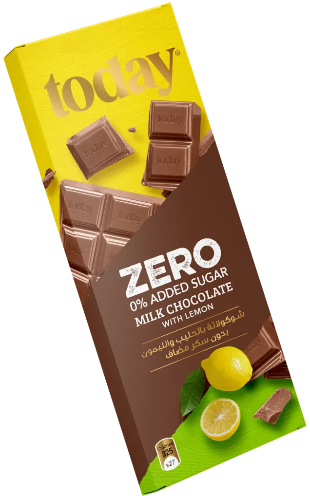 [CHOC-13] TODAY Milk Chocolate With Lemon N.A.S. 60g