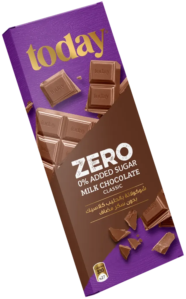 [CHOC-01] TODAY Zero Milk Chocolate Classic N.A.S. 60g