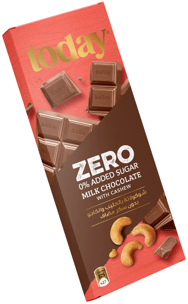 [CHOC-05] TODAY Zero Milk Chocolate With Cashew N.A.S. 60g