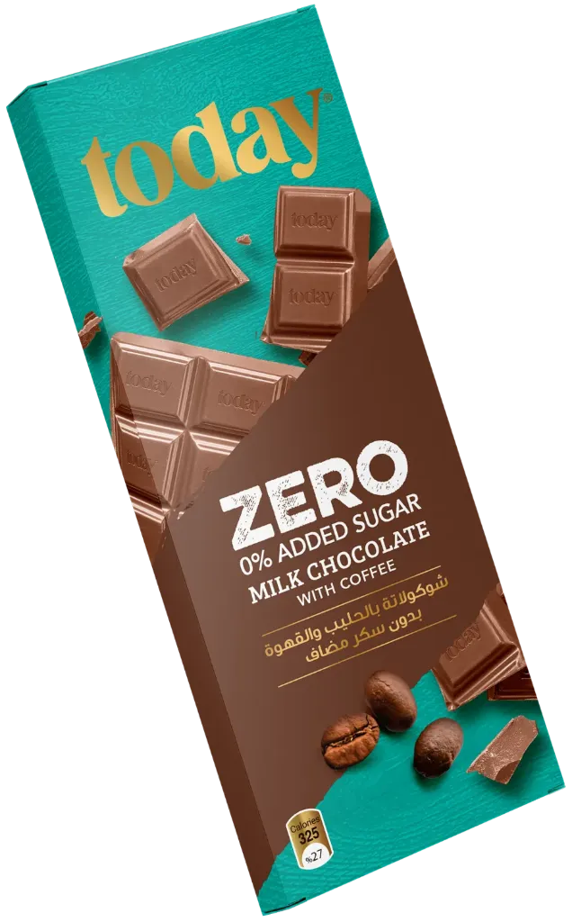 TODAY Zero Milk Chocolate With Coffee N.A.S. 60g